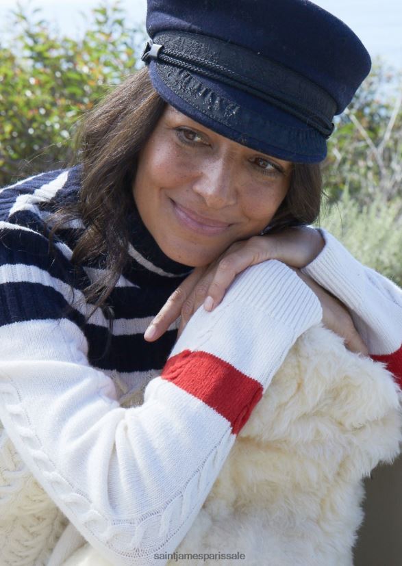 Saint James casquette marine marine unisexe casquette de marin français ZZ48R225