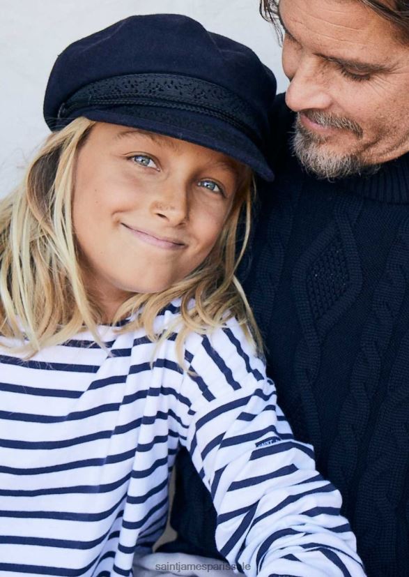 Saint James casquette marine marine unisexe casquette de marin français ZZ48R225