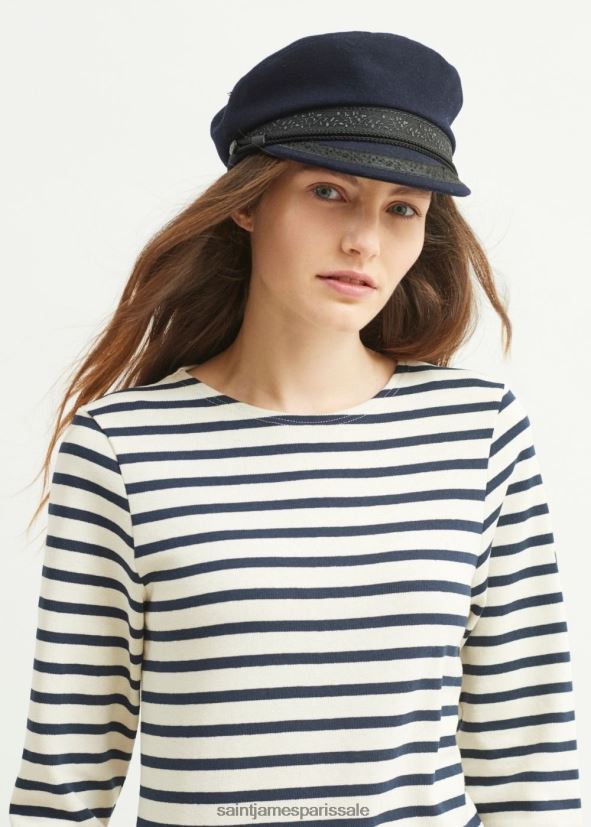 Saint James casquette marine marine unisexe casquette de marin français ZZ48R225