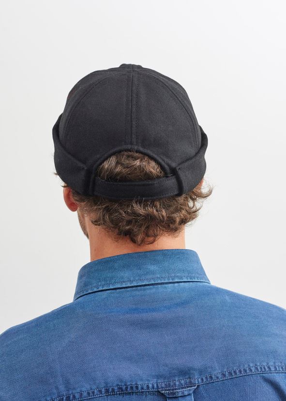 Saint James marin miki noir unisexe bouchon de montre ZZ48R280