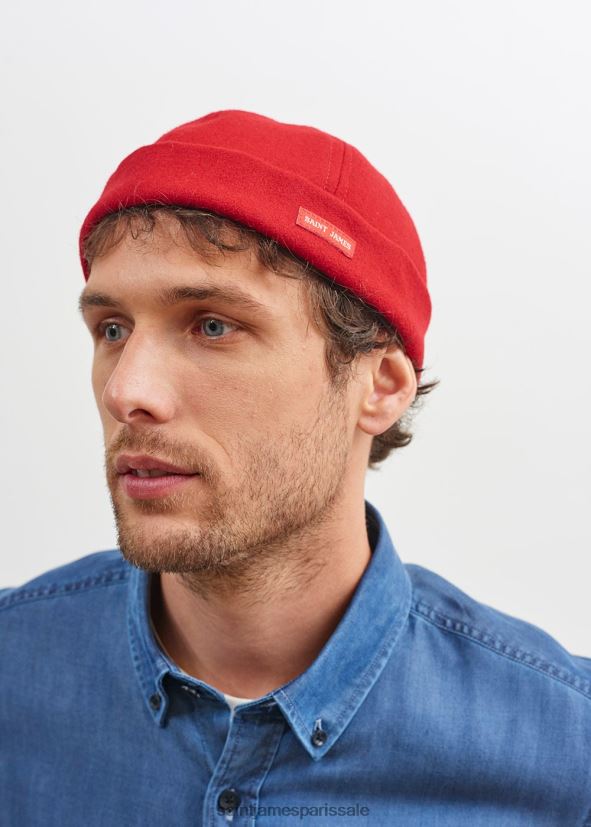 Saint James marin miki rouge unisexe bouchon de montre ZZ48R223