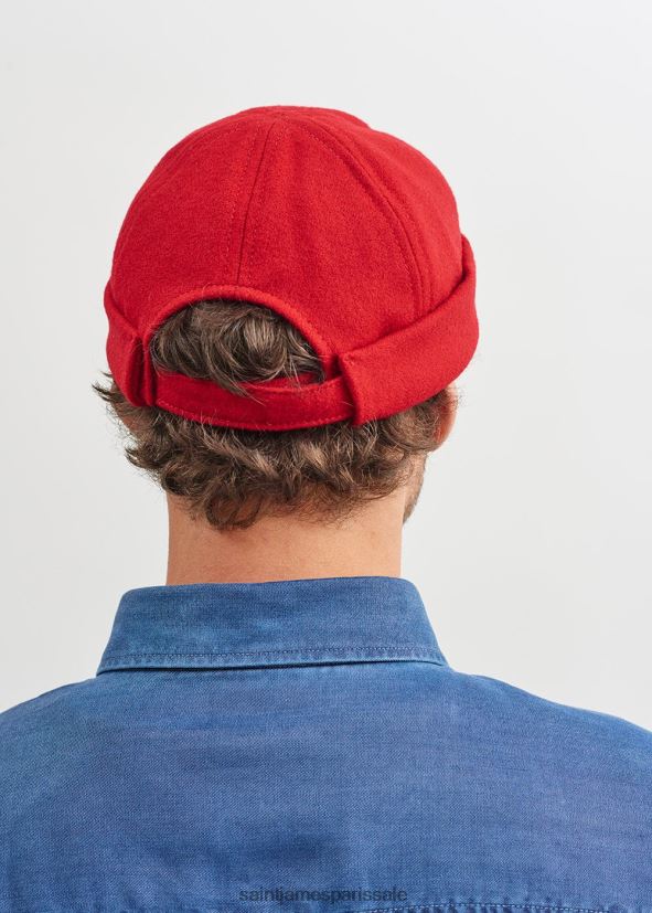 Saint James marin miki rouge unisexe bouchon de montre ZZ48R223