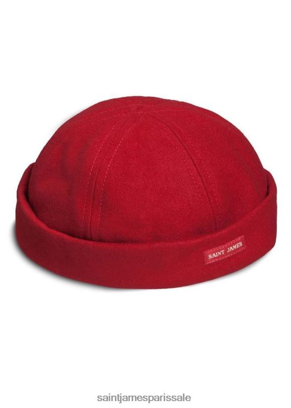 Saint James marin miki rouge unisexe bouchon de montre ZZ48R223